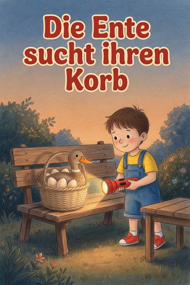 Die Ente sucht ihren Korb