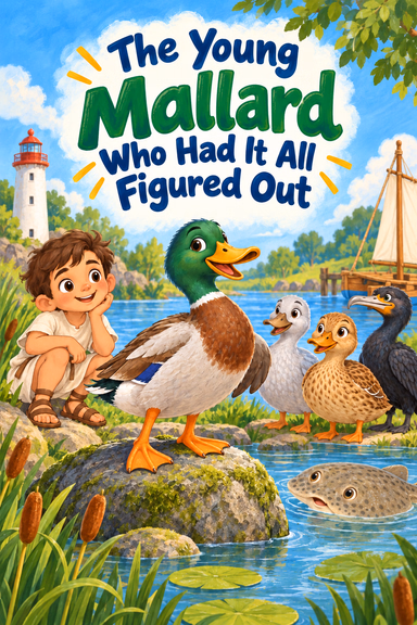 The Young Mallard Who Had It All Figured Out