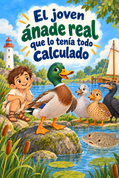 El joven pato azulón que lo había calculado todo