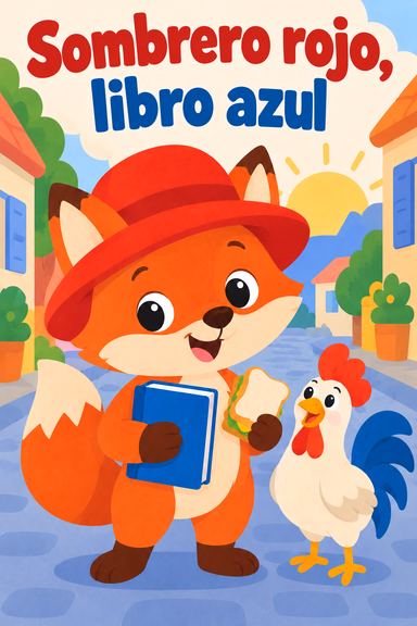 Sombrero rojo, libro azul