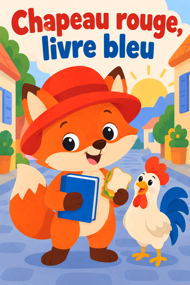 Chapeau rouge, livre bleu