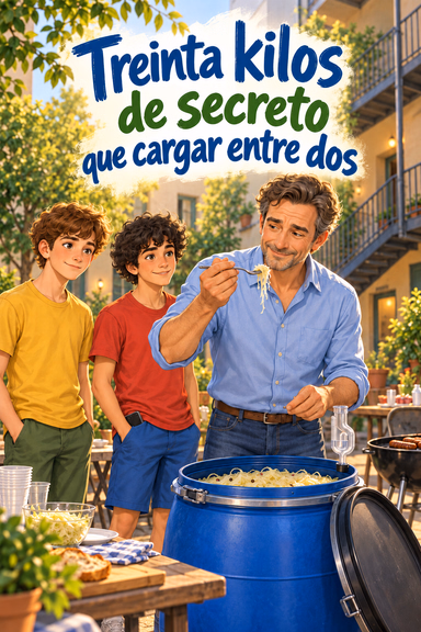 Treinta kilos de secreto que cargar entre dos