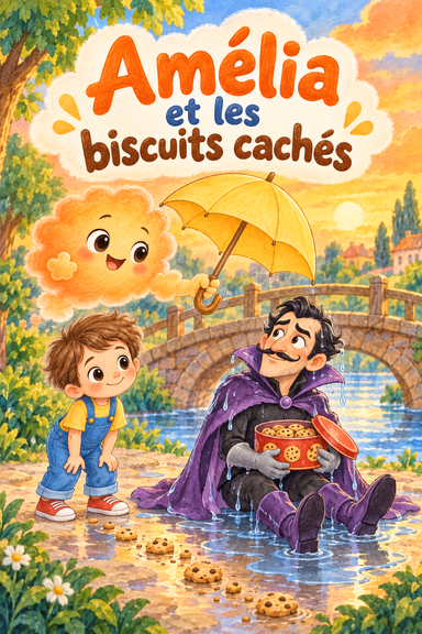 Amélia et les biscuits cachés