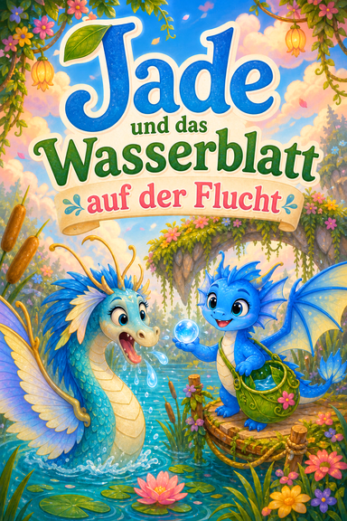 Jade und das Wasserblatt auf der Flucht