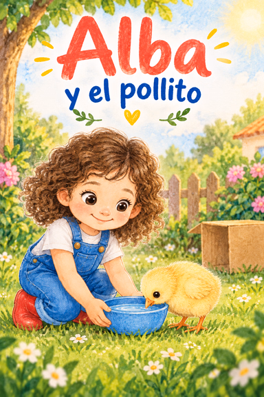 Alba y el pollito