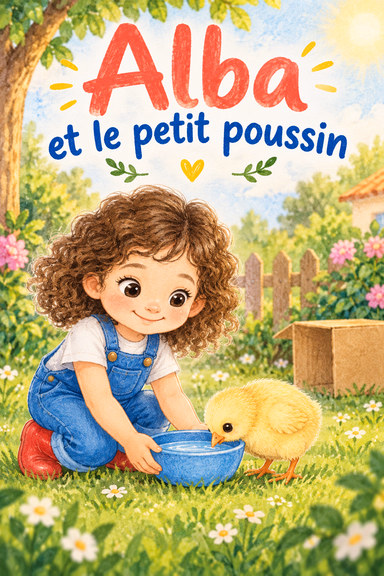 Alba et le petit poussin