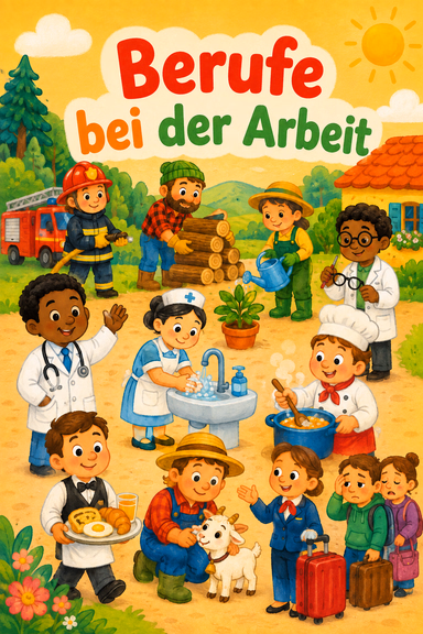 Berufe bei der Arbeit