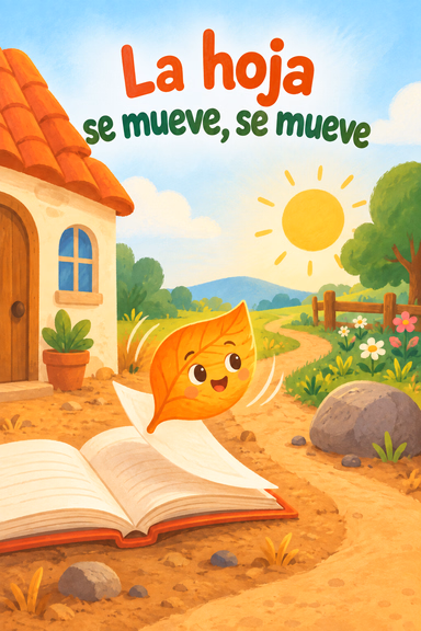 La hoja se mueve, se mueve