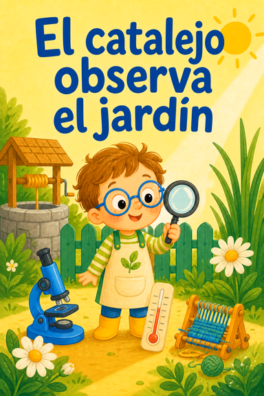 El catalejo observa el jardín