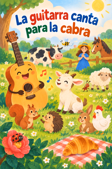 La guitarra canta para la cabra