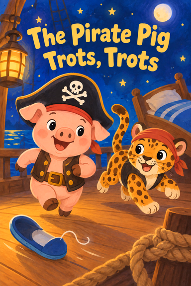 The Pirate Pig Trots, Trots