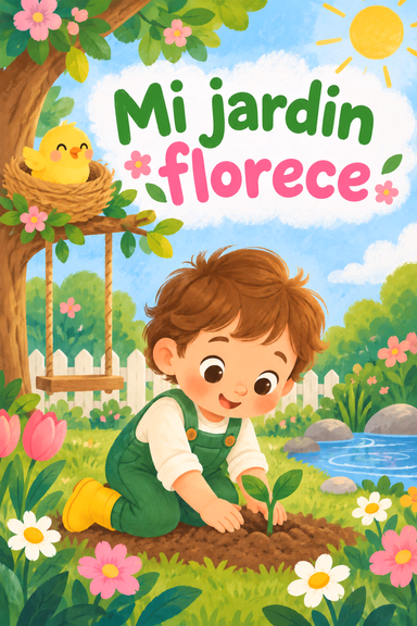 Mi jardín florece