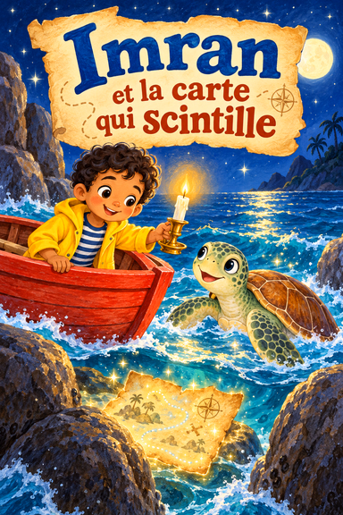 Imran et la carte qui scintille