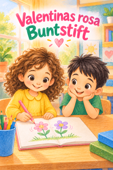 Valentinas rosa Buntstift