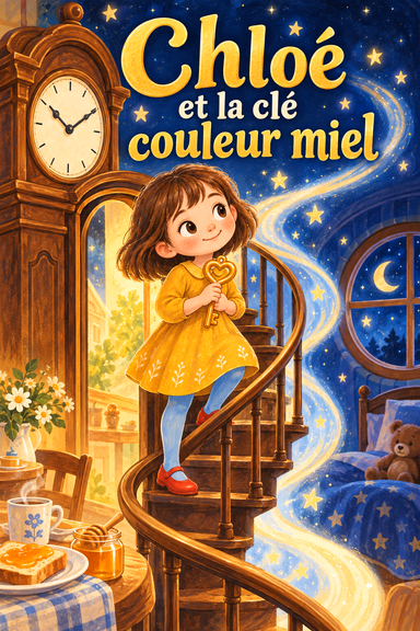 Chloé et la clé couleur miel