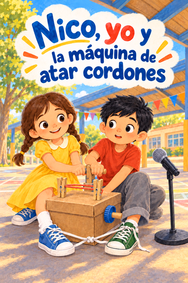 Nico, yo y la máquina de atar cordones