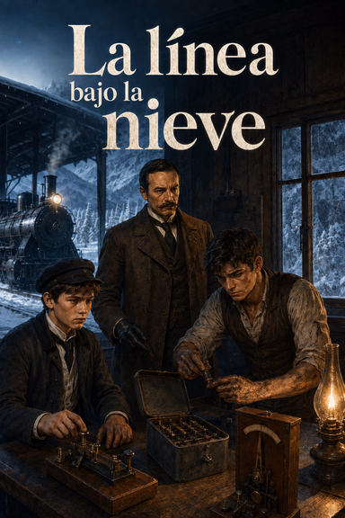 La línea bajo la nieve
