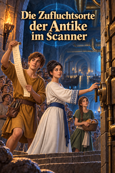 Die Zufluchtsorte der Antike im Scanner