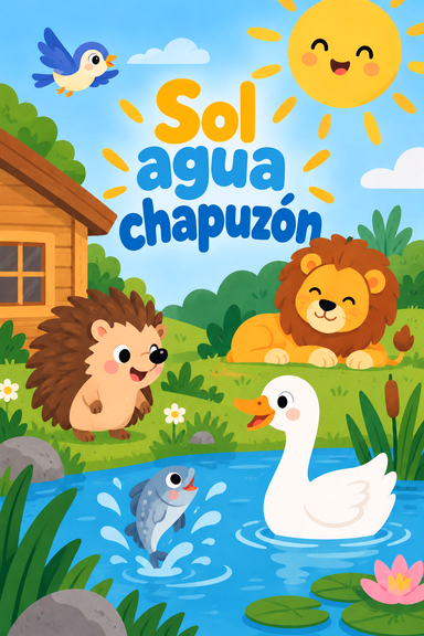 Sol agua chapuzón