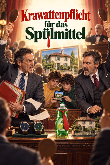 Krawattenpflicht für das Spülmittel