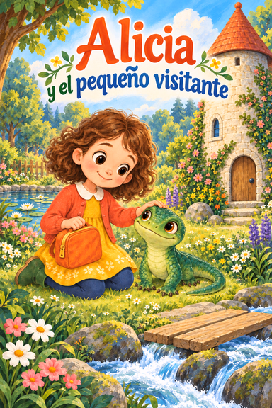 Alicia y el pequeño visitante
