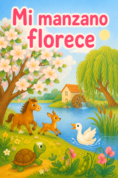 Mi manzano florece