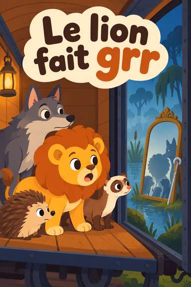 Le lion fait grr