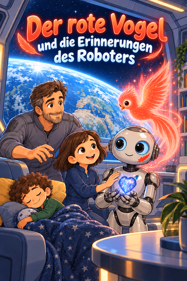 Der rote Vogel und die Erinnerungen des Roboters