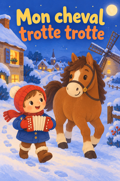 Mon cheval trotte trotte