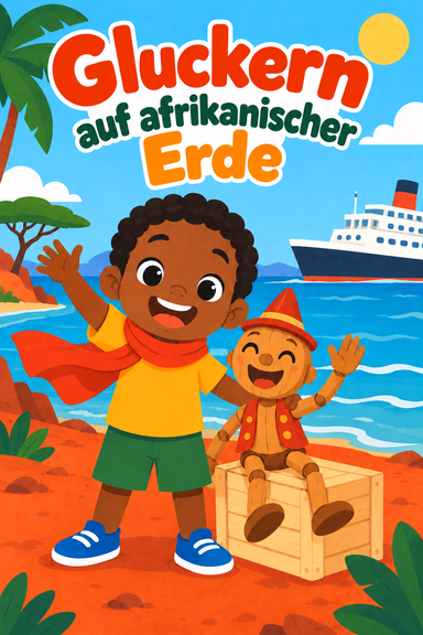 Gluckern auf afrikanischer Erde