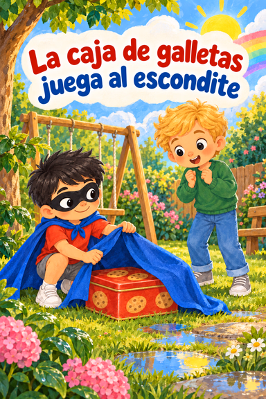 La caja de galletas juega al escondite