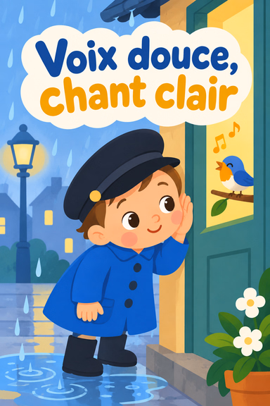 Voix douce, chant clair