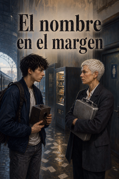El nombre en el margen