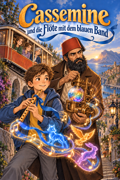 Cassemine und die Flöte mit dem blauen Band