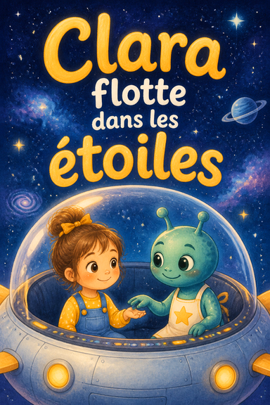 Clara flotte dans les étoiles