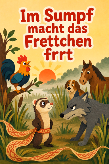 Im Sumpf macht das Frettchen frrt