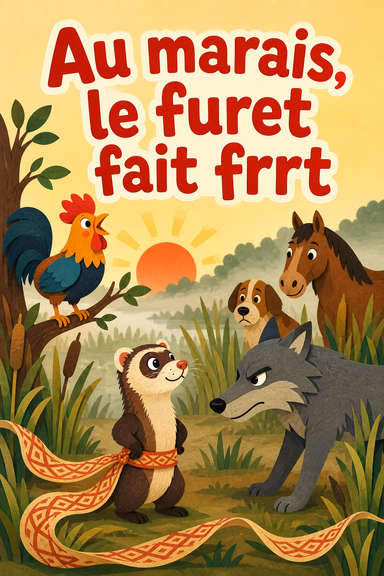 Au marais, le furet fait frrt