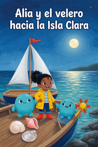 Alia y el velero hacia la Isla Clara