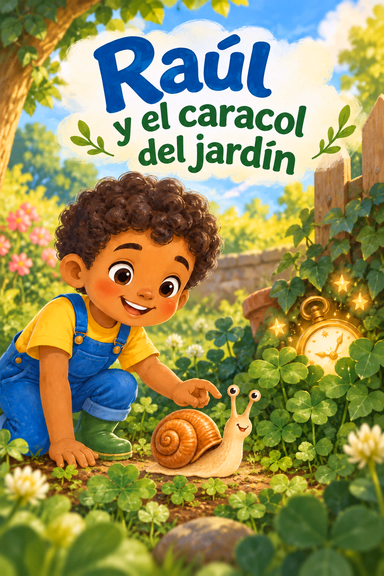 Raúl y el caracol del jardín