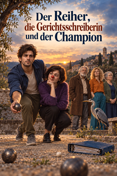 Der Reiher, die Gerichtsschreiberin und der Champion