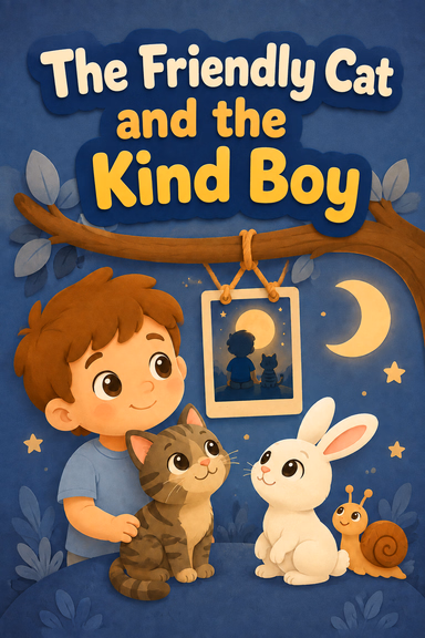 The Friendly Cat and the Kind Boy