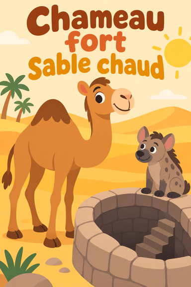 Chameau fort sable chaud