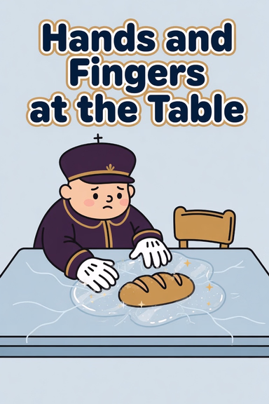 Hands and Fingers at the Table