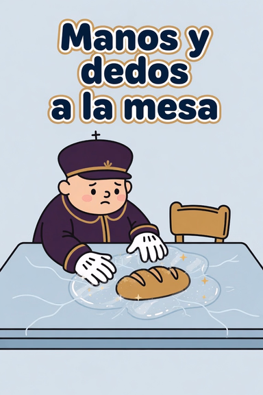 Manos y dedos a la mesa