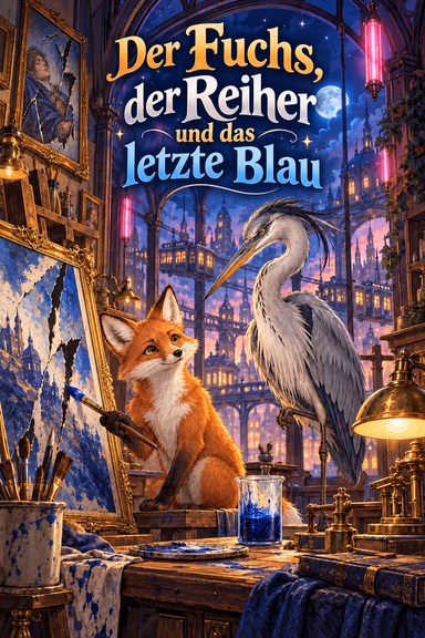 Der Fuchs, der Reiher und das letzte Blau