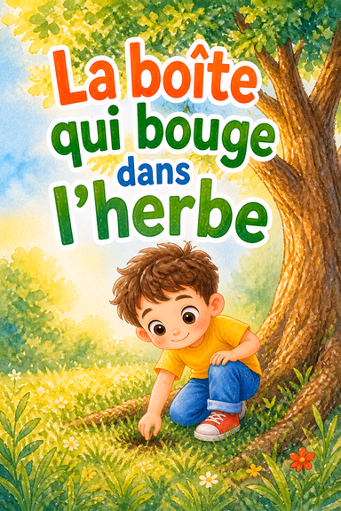 La boîte qui bouge dans l’herbe