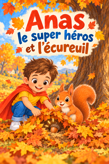 Anas le super héros et l’écureuil