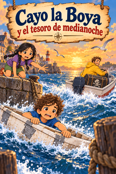 Cayo la Boya y el tesoro de medianoche