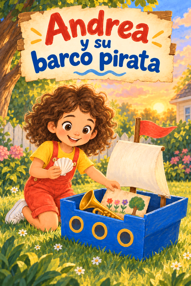 Andrea y su barco pirata
