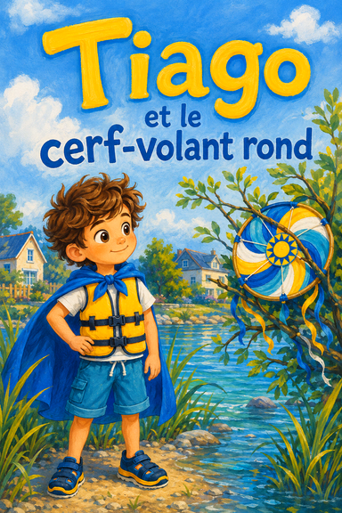 Tiago et le cerf-volant rond